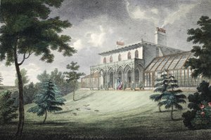 アララット山、ウィンブルドン、パブ。 c。 1828（手書きの彫刻） 作： English School